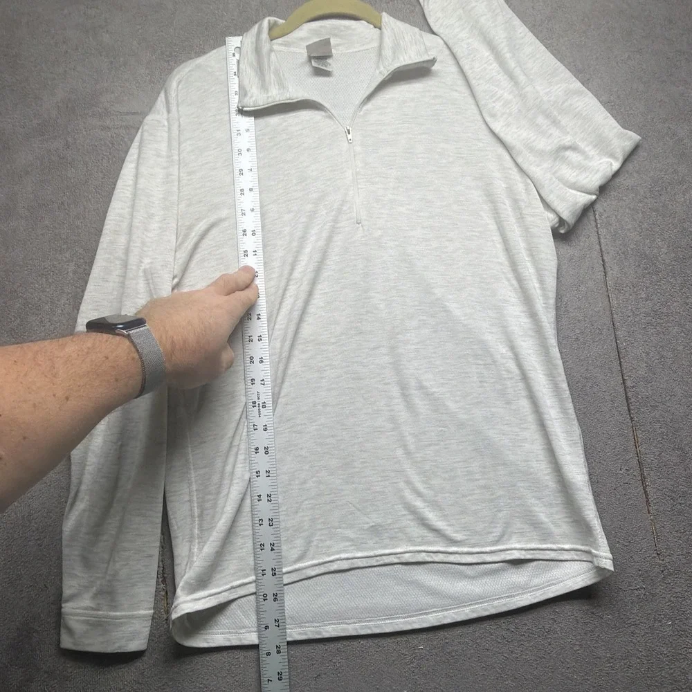 Patagonia Capilene Quarter Zip Base Layer‎ Pullover White Men's Medium
